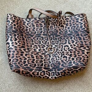 Fun printed tote.